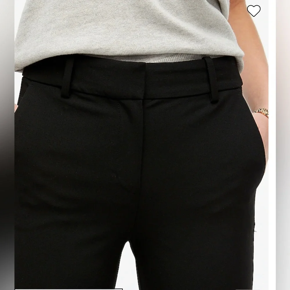 NWT J Crew Full-length Ruby pant in stretch twill - Picture 3 of 6